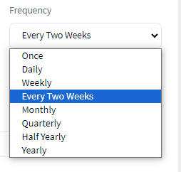 Transfer Frequency